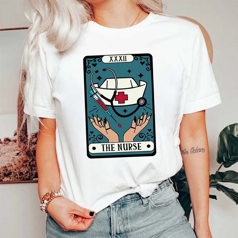The Nurse Tarot Card Nurse T-Shirt