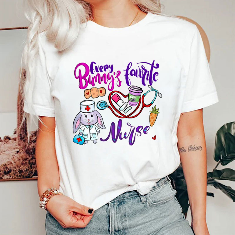 I Am Every Bunny's Favorite Nurse T-Shirt