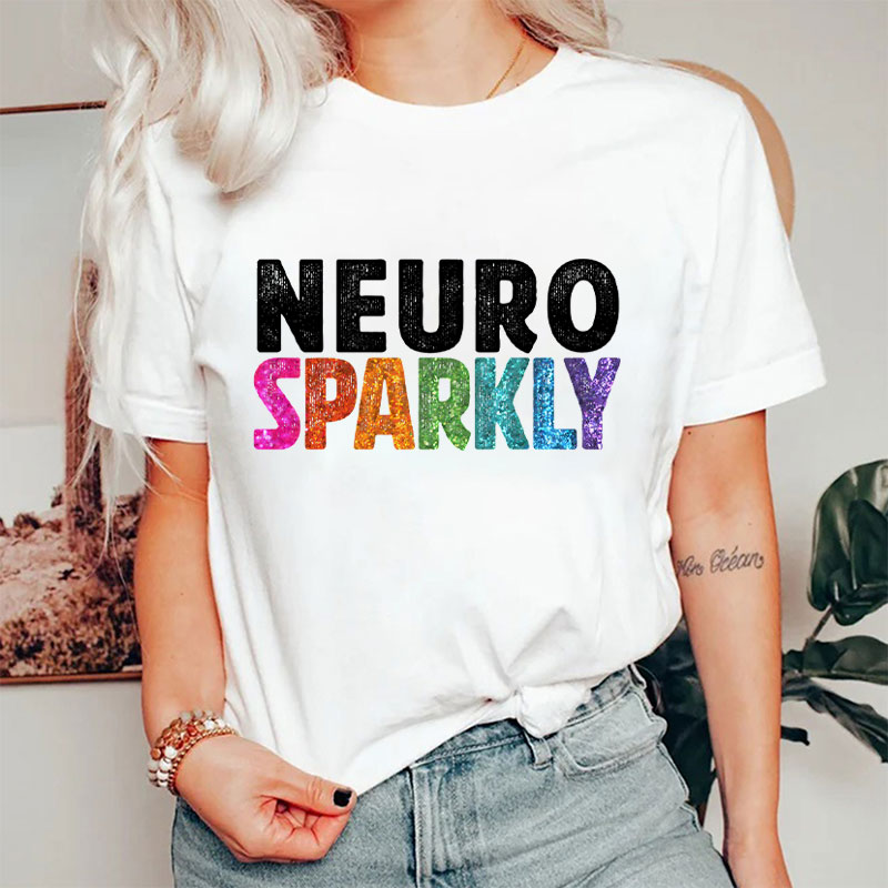 Neuro Sparkly Nurse T-Shirt