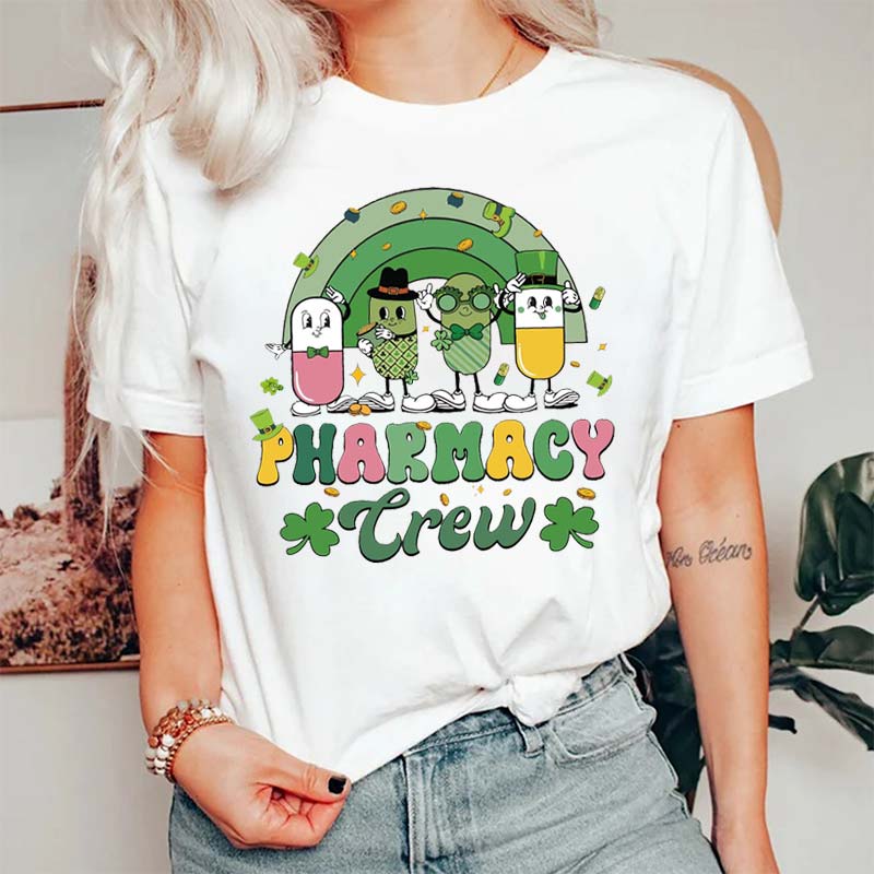 St Patrick Pharmacy Crew Nurse T-Shirt