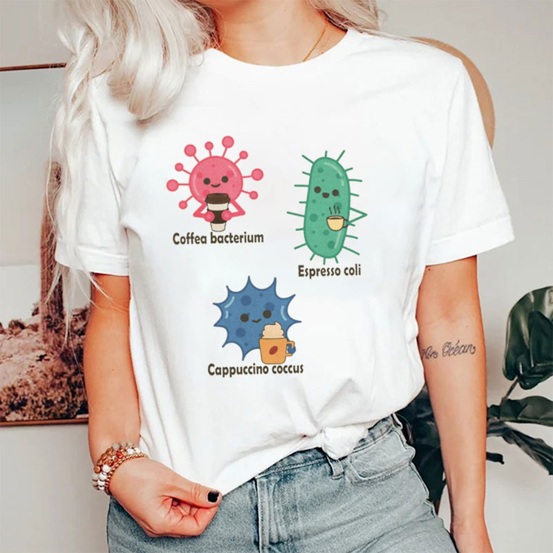 Coffee Bacteria Nurse T-shirt