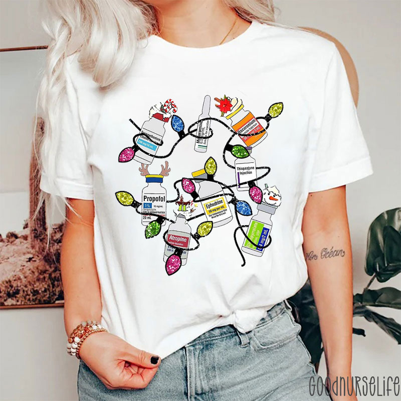 Lanterns And Pharmaceutical Nurse T-shirt