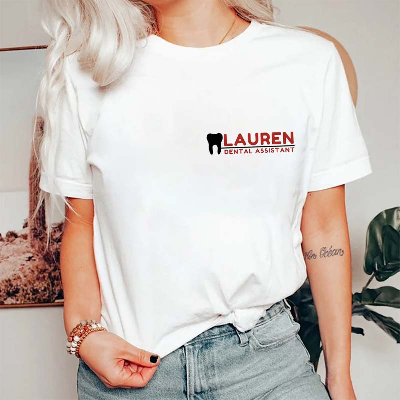 Personalized Cute Tooth T-Shirt