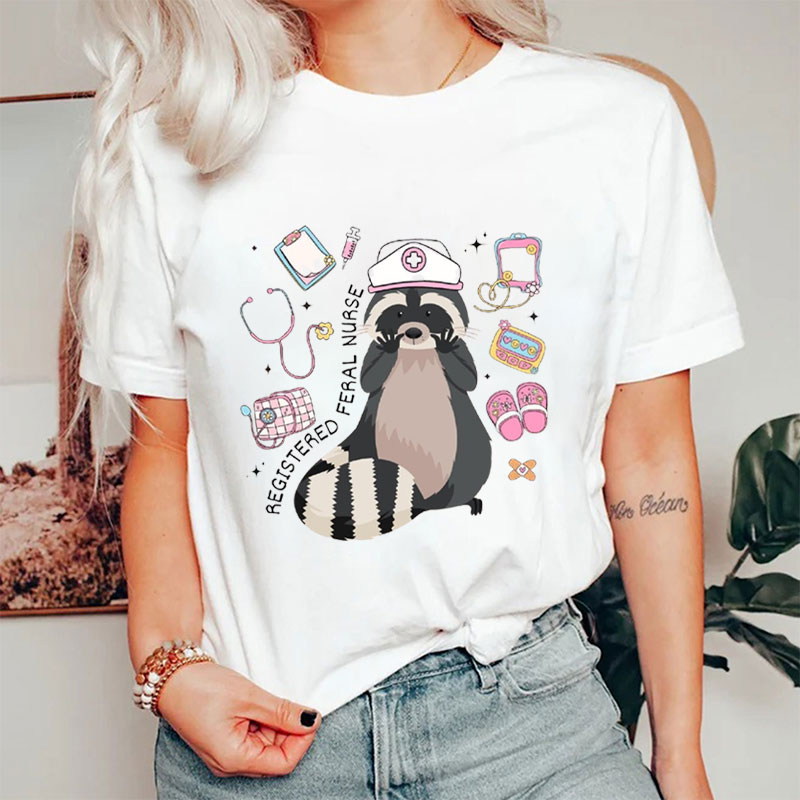 Registered Feral Nurse T-Shirt