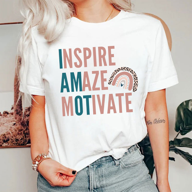 Inspire Amaze Motivate Nurse T-Shirt