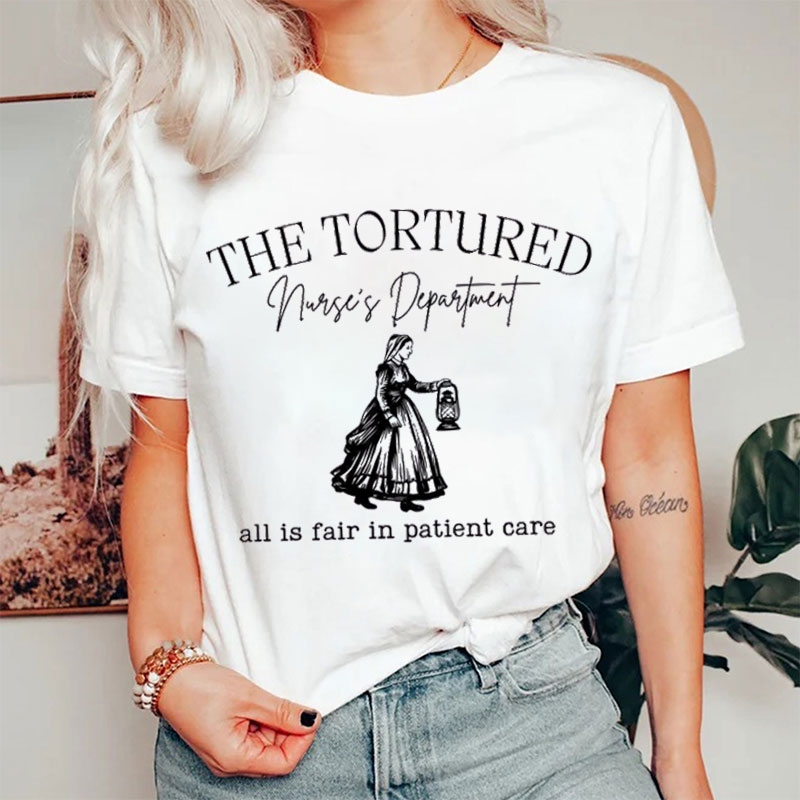 The Tortured Nurse's Department Nurse T-shirt