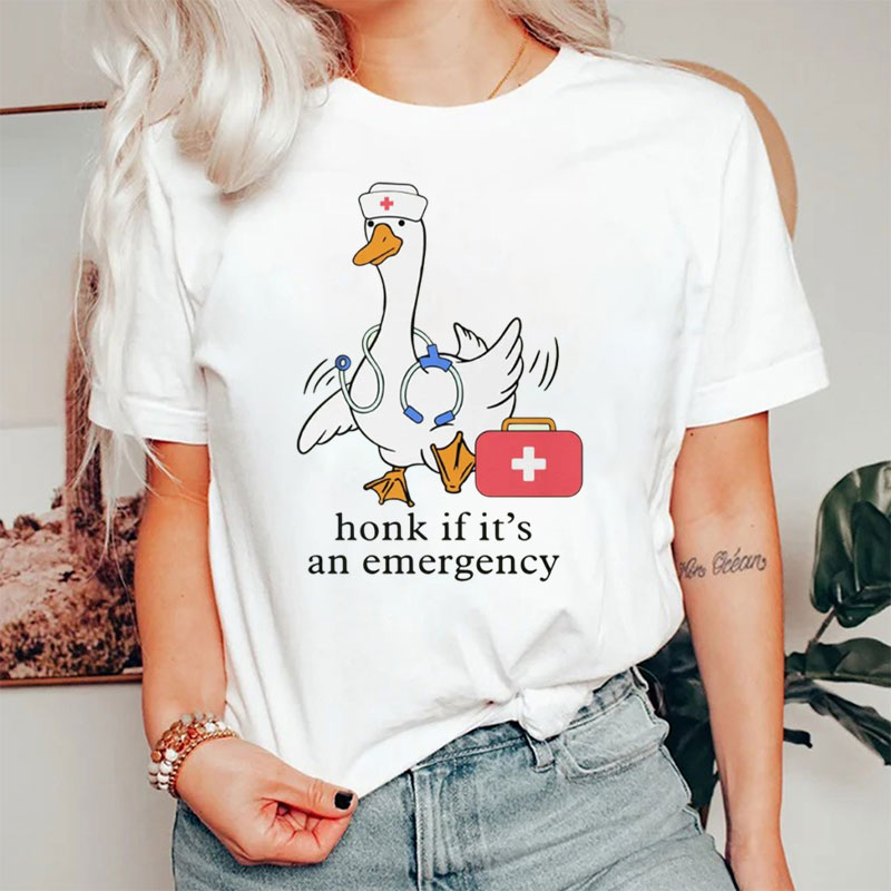 Honk If It's An Emergency Nurse T-Shirt