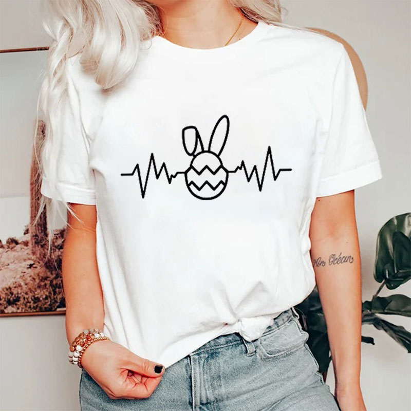 Heartbeat Bunny Nurse T-Shirt