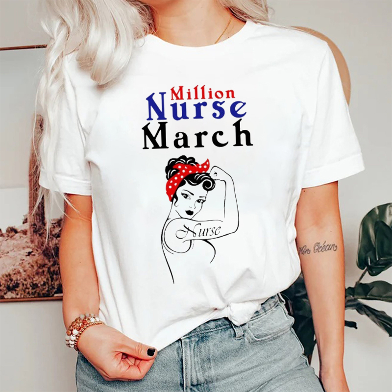 Million Nurse March Nurse T-Shirt