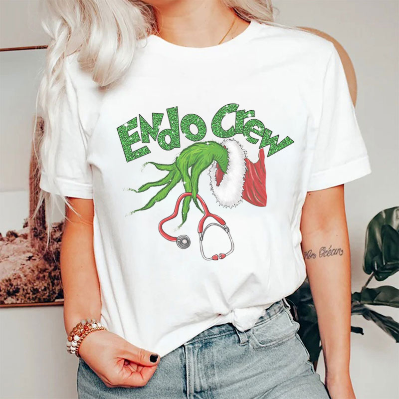 Endo Crew Christmas Nurse T-shirt