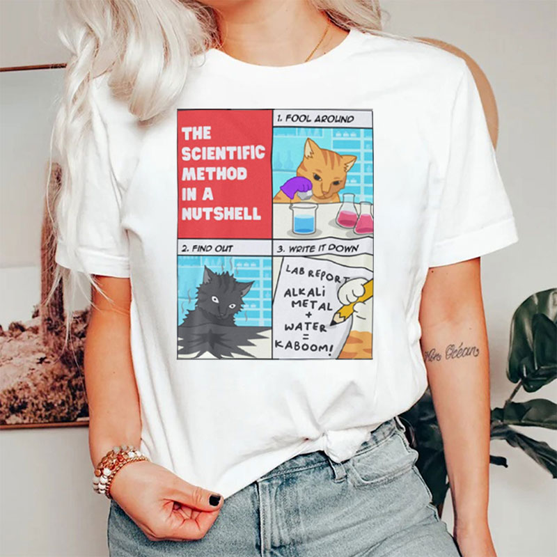 The Scientific Method In A Nutshell T-Shirt
