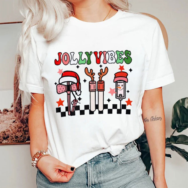 Jolly Vibes Nurse T-Shirt