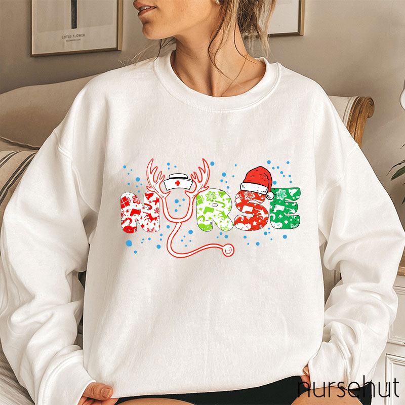 Christmas Nurse Sweatshirt
