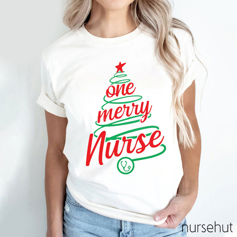 One Merry Nurse T-Shirt