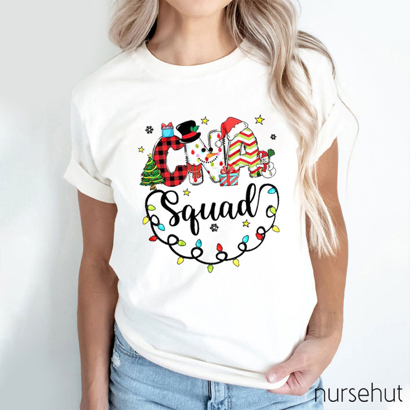 Personalized Nurse Squad Nurse T-Shirt