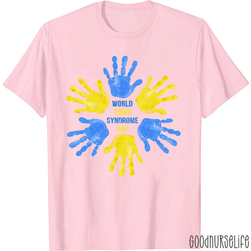 World Down Syndrome Day Awareness Nurse T-Shirt