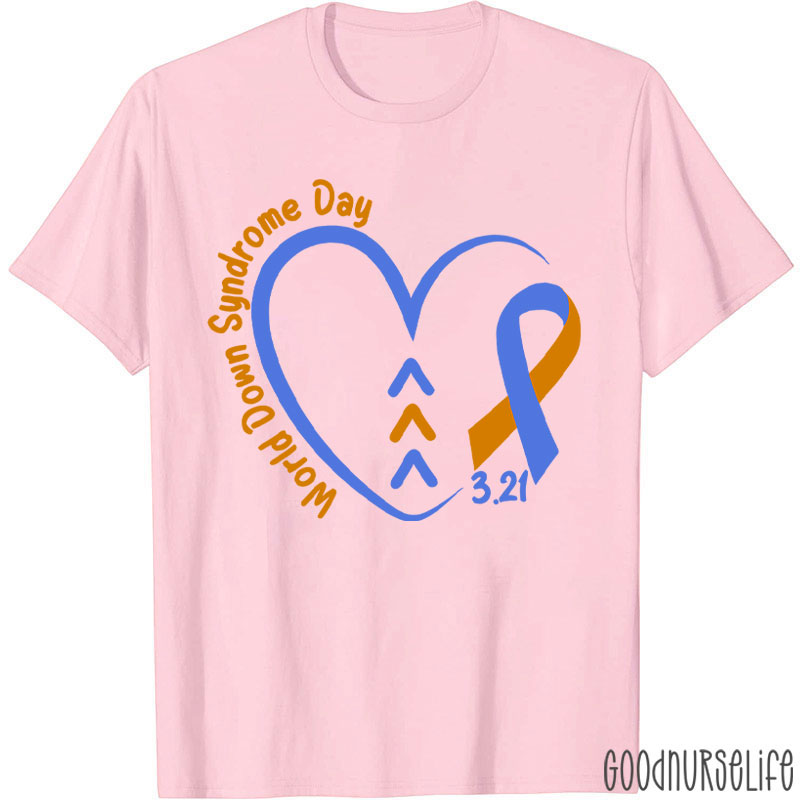 World Down Syndrome Day Nurse T-Shirt