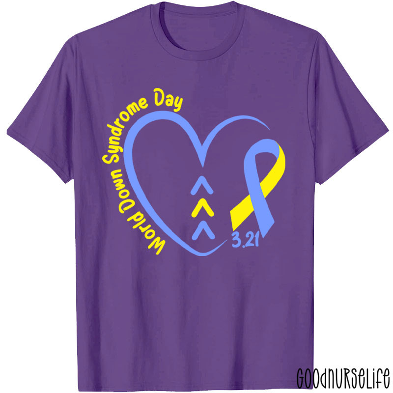 World Down Syndrome Day Nurse T-Shirt