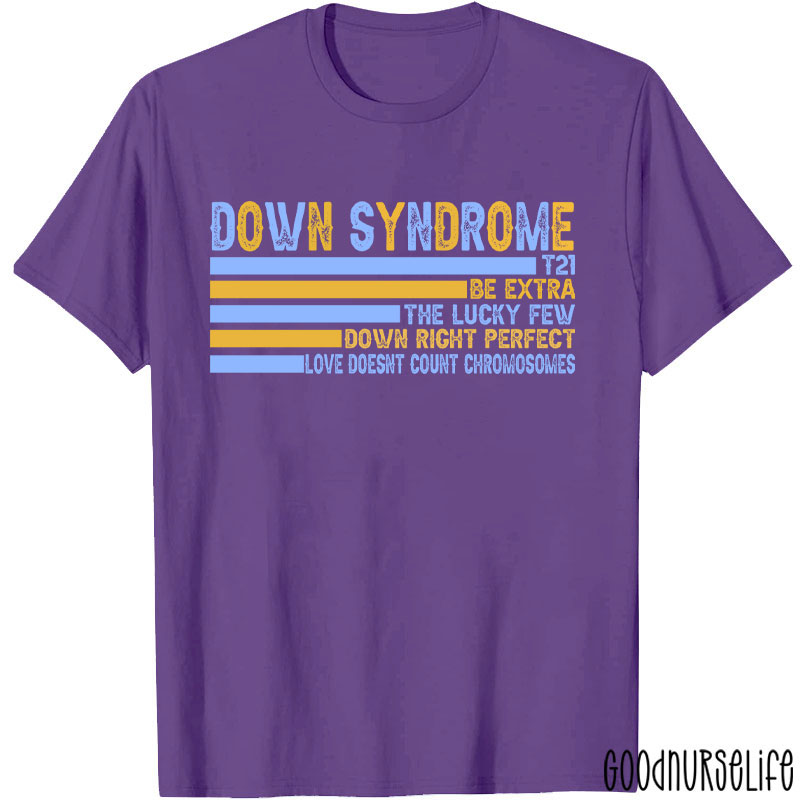 Down Syndrome Nurse T-Shirt