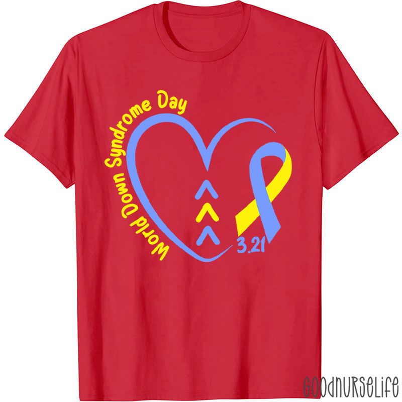World Down Syndrome Day Nurse T-Shirt