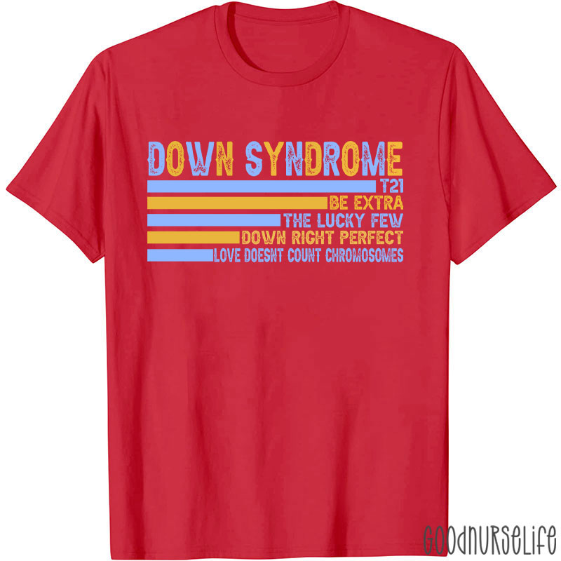 Down Syndrome Nurse T-Shirt