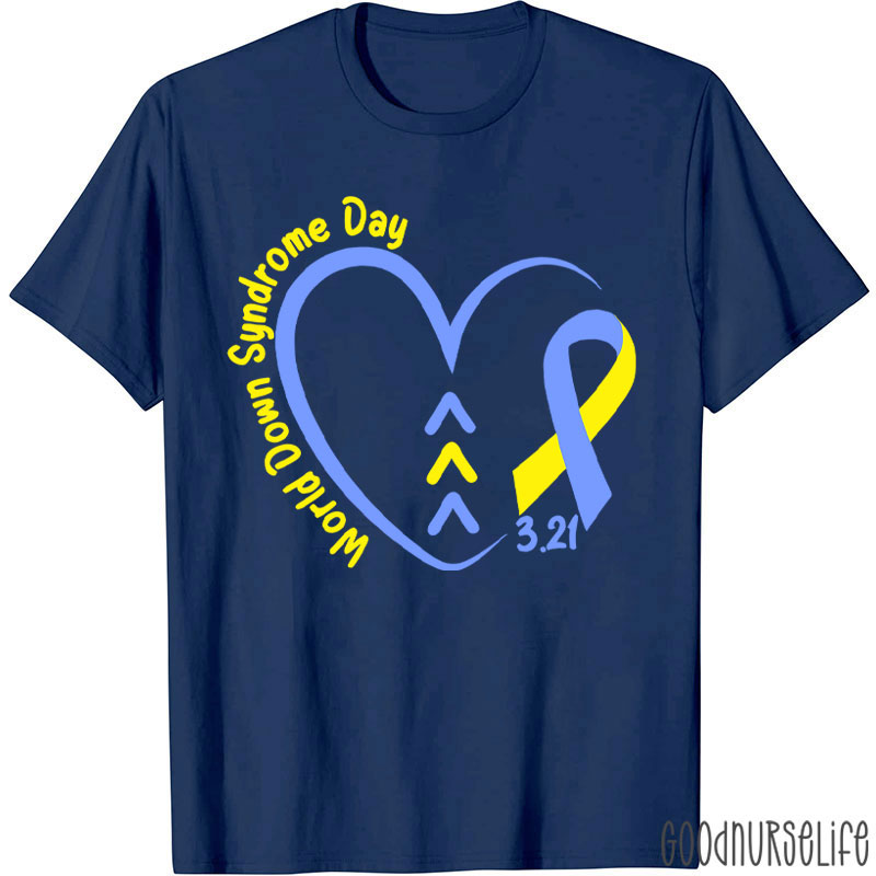 World Down Syndrome Day Nurse T-Shirt