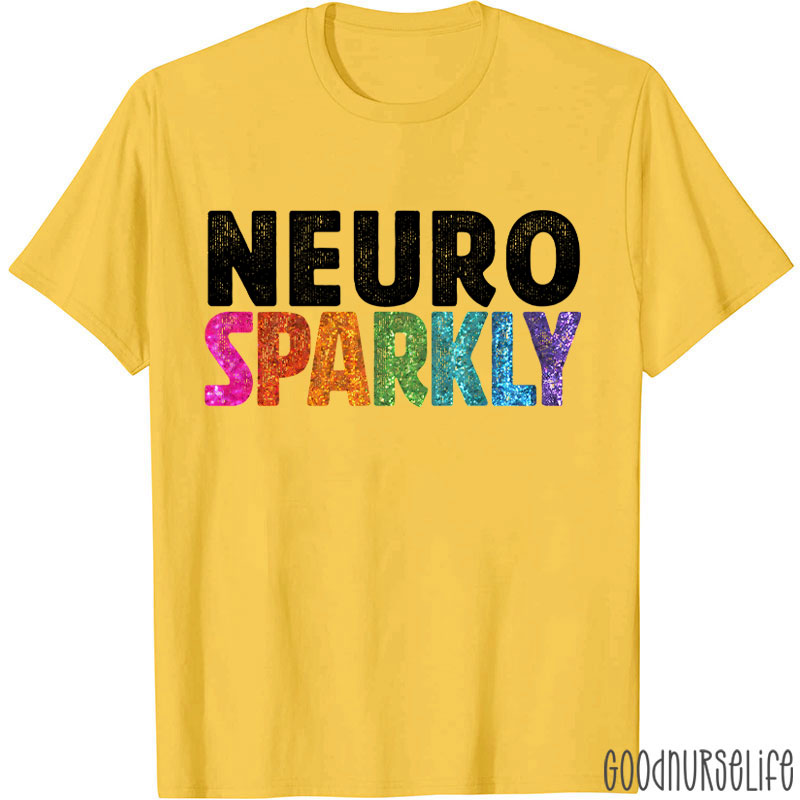 Neuro Sparkly Nurse T-Shirt