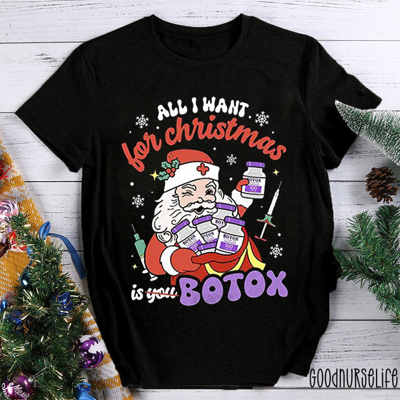 All I Want For Christmas Is You Nurse T-shirt