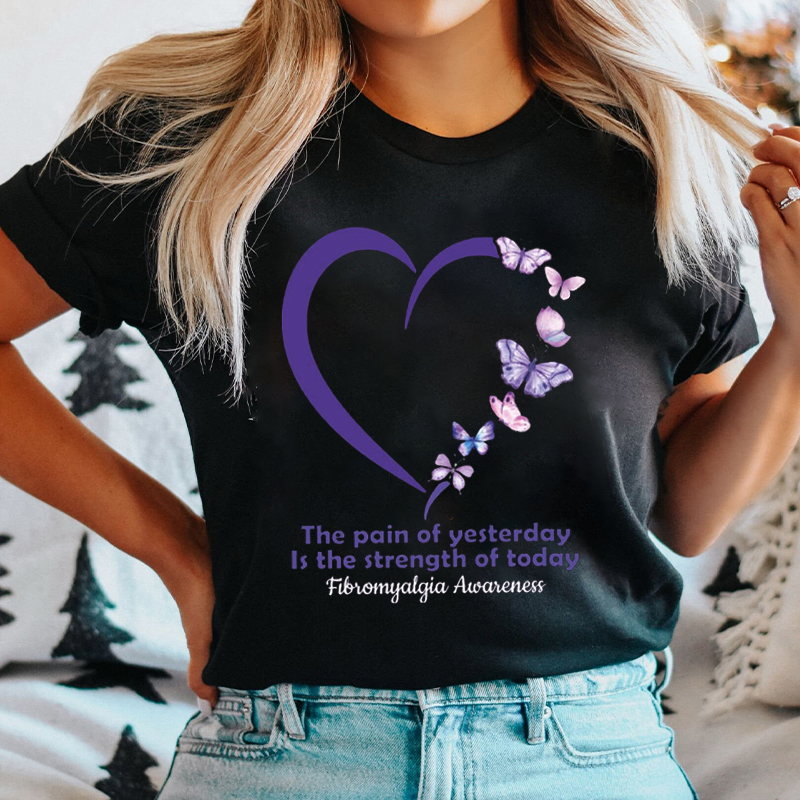 Fibromyalgia Awareness Nurse T-Shirt