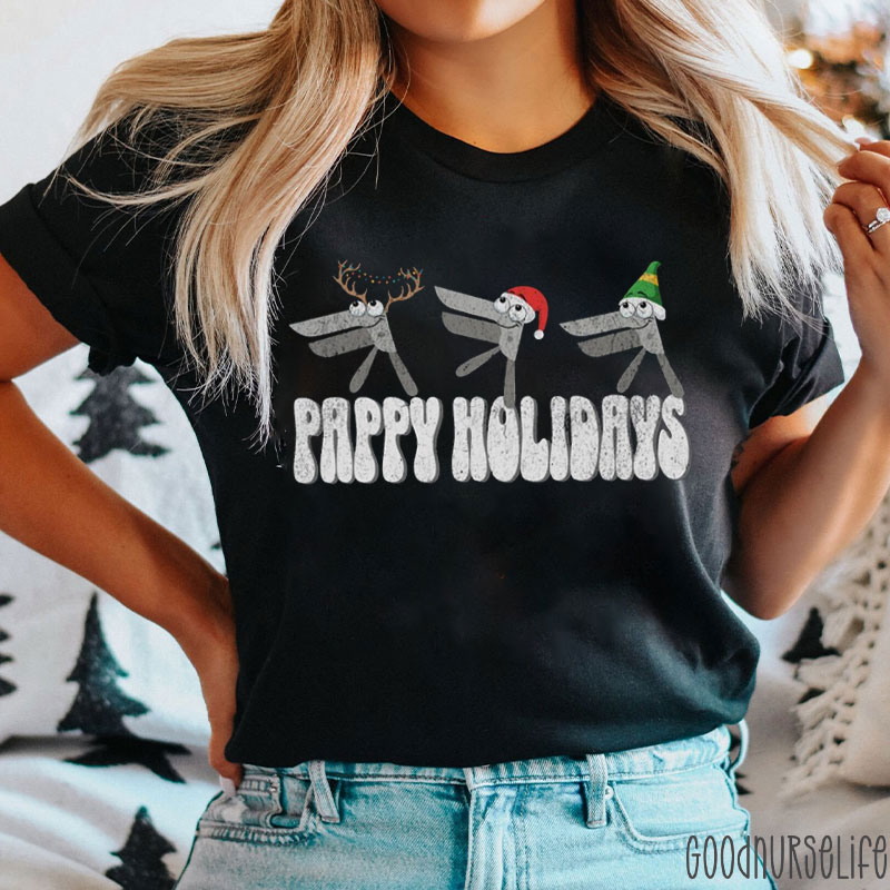 Speculum Reindeer Pappy Holidays Nurse T-shirt