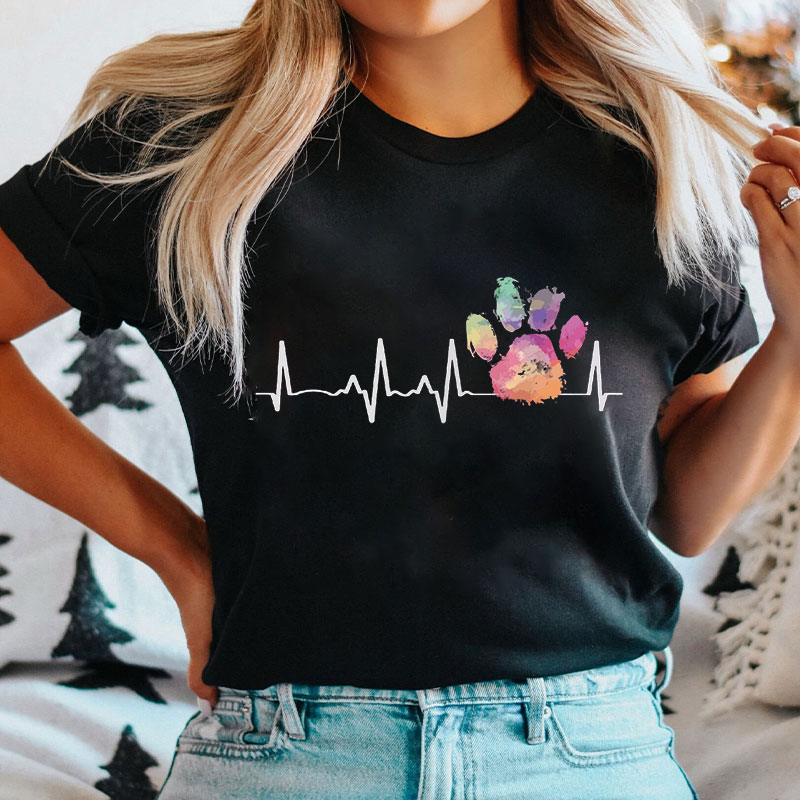Heart Beat Nurse T-shirt