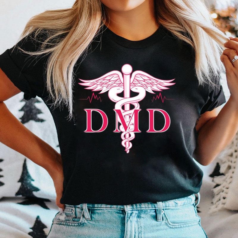 Caduceus Shirt DMD Doctor Of Dental Medicine T-Shirt