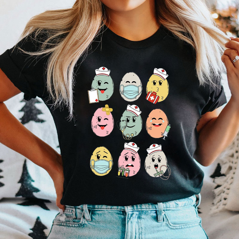 Easter Egg Nurse T-Shirt