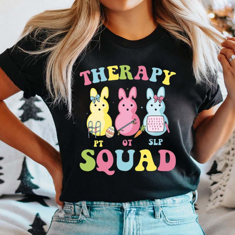 Easter Therapy Squad Nurse T-Shirt