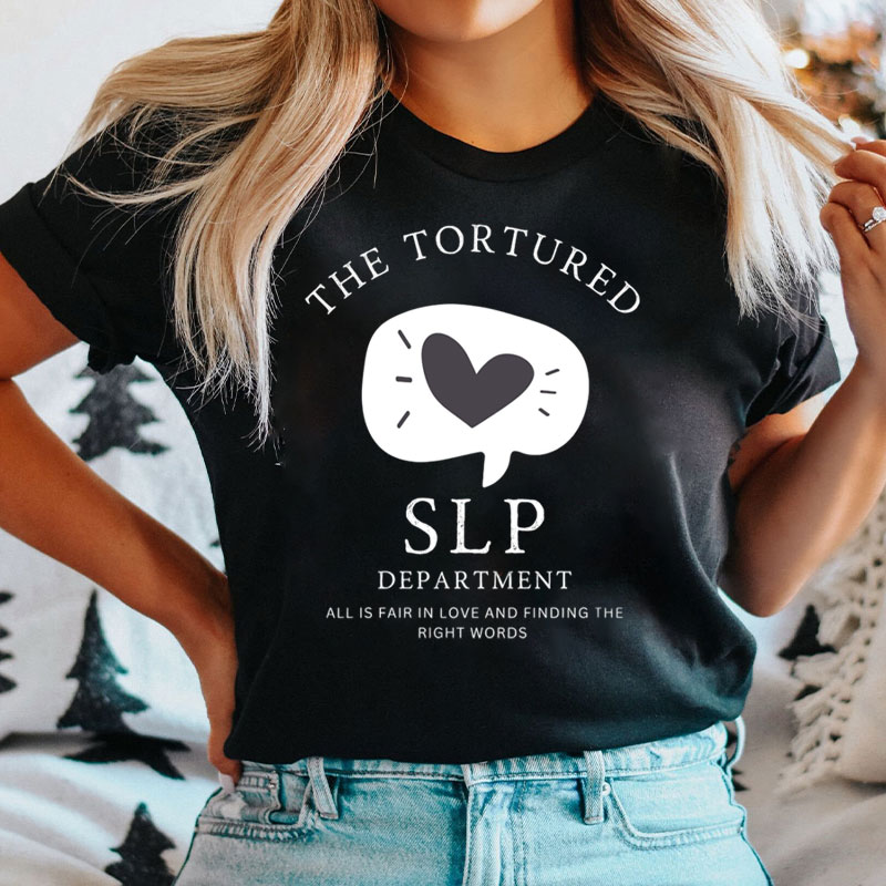 The Tortured SLP Department Nurse T-Shirt