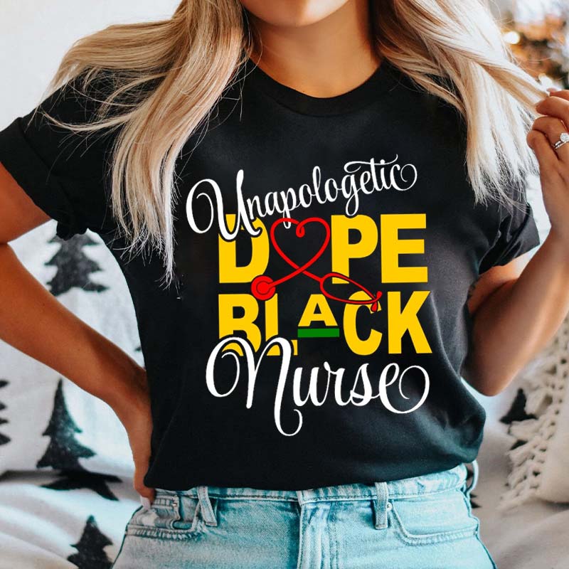 Dope Black Nurse T-Shirt