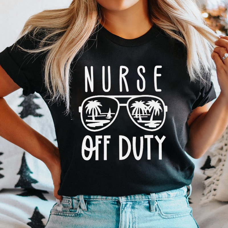 Nurse Off Duty Nurse T-Shirt
