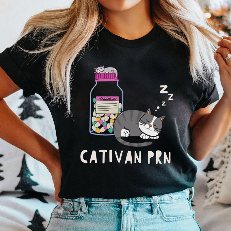 Cativan Prn Nurse T-shirt