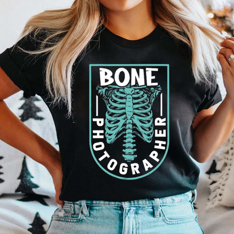 Bone Photographer Nurse T-Shirt