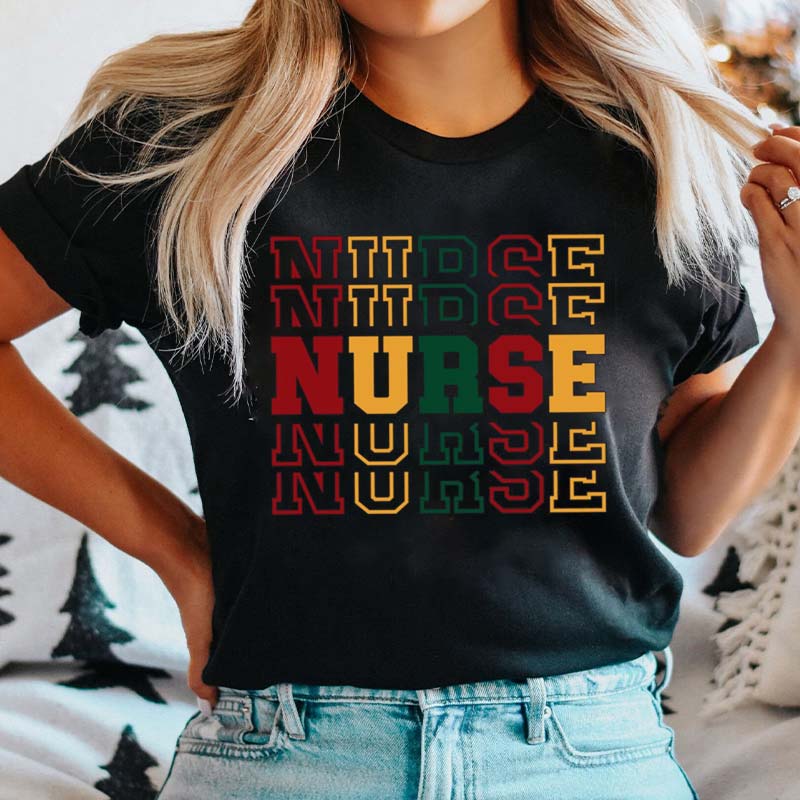 I Am Black History Nurse T-Shirt