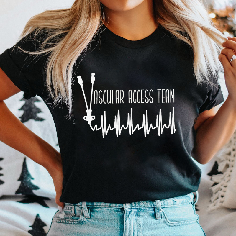 Vascular Access Team Picc Nurse T-Shirt