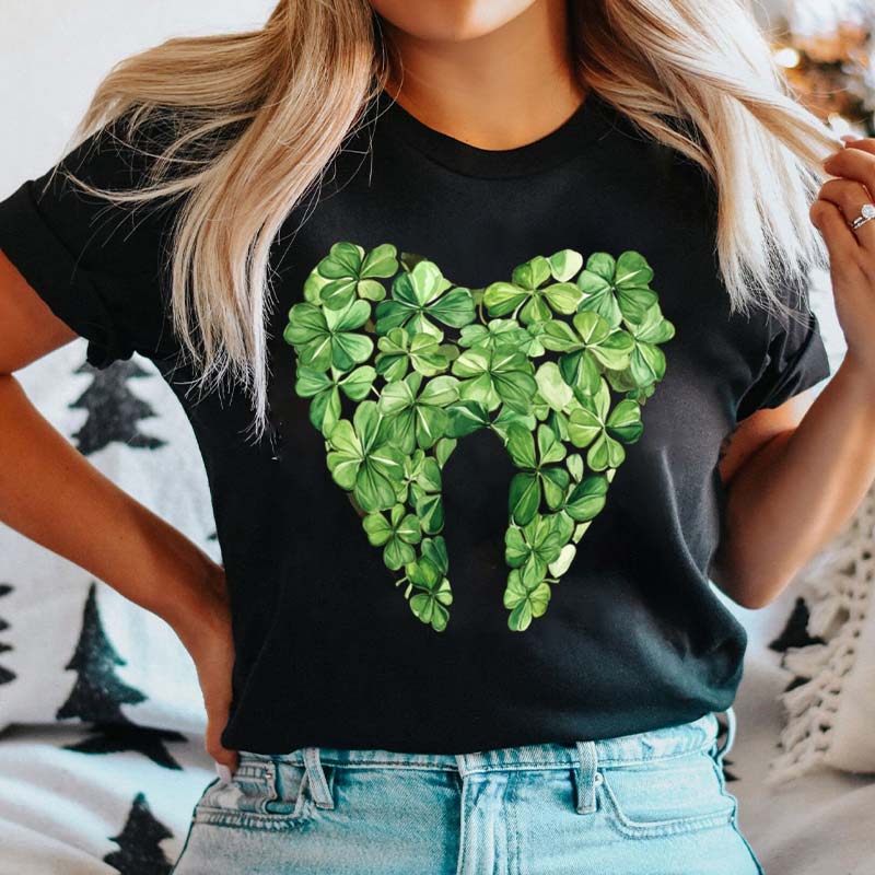 St Patrick Clover Tooth T-Shirt