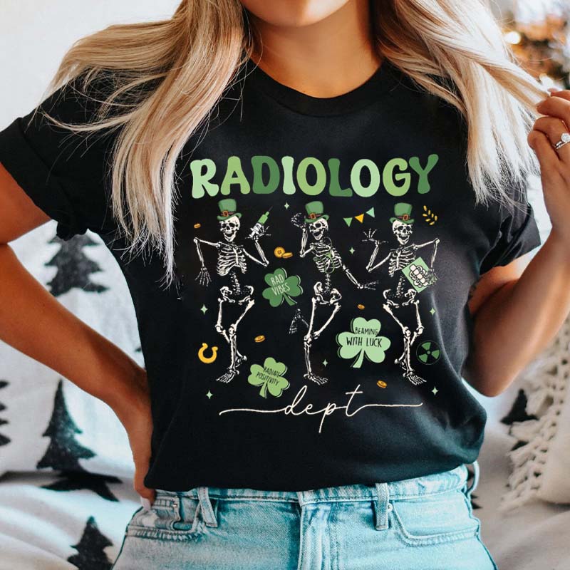 Rad Vibes Radiology Dept Nurse T-Shirt