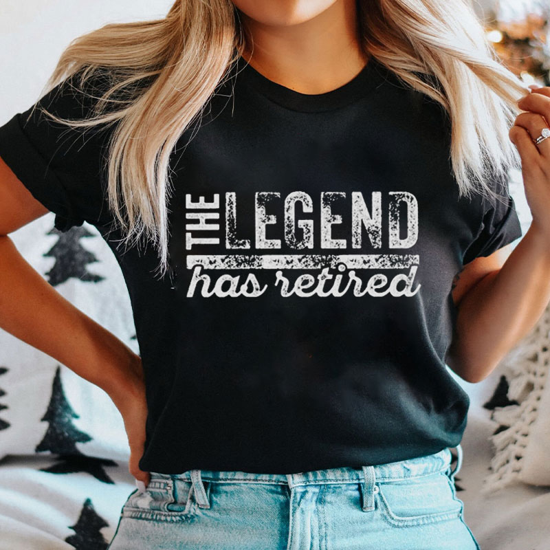 The Legend Has Retired Nurse T-Shirt