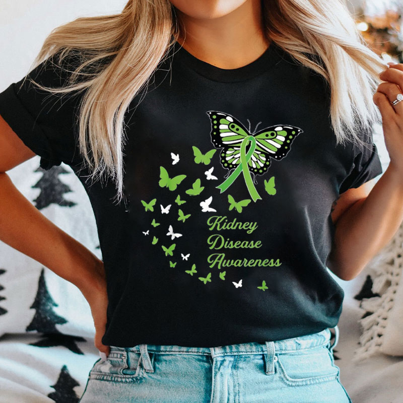 Kidney Disease Awareness Nurse T-Shirt