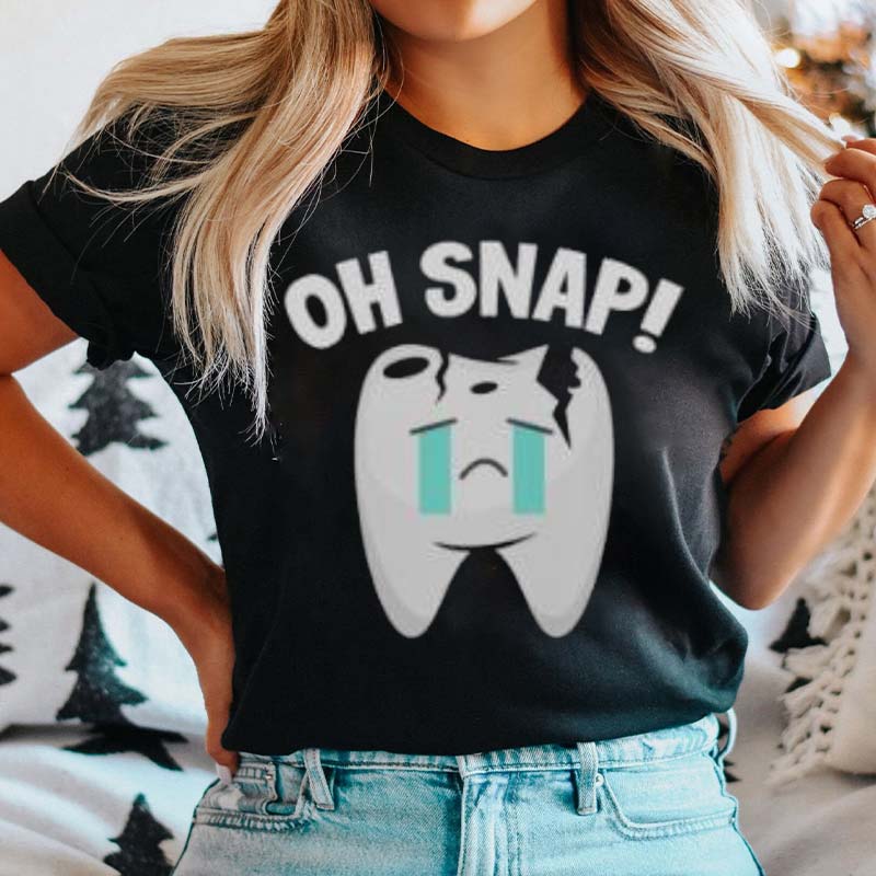 Oh Snap Cute Tooth T-Shirt