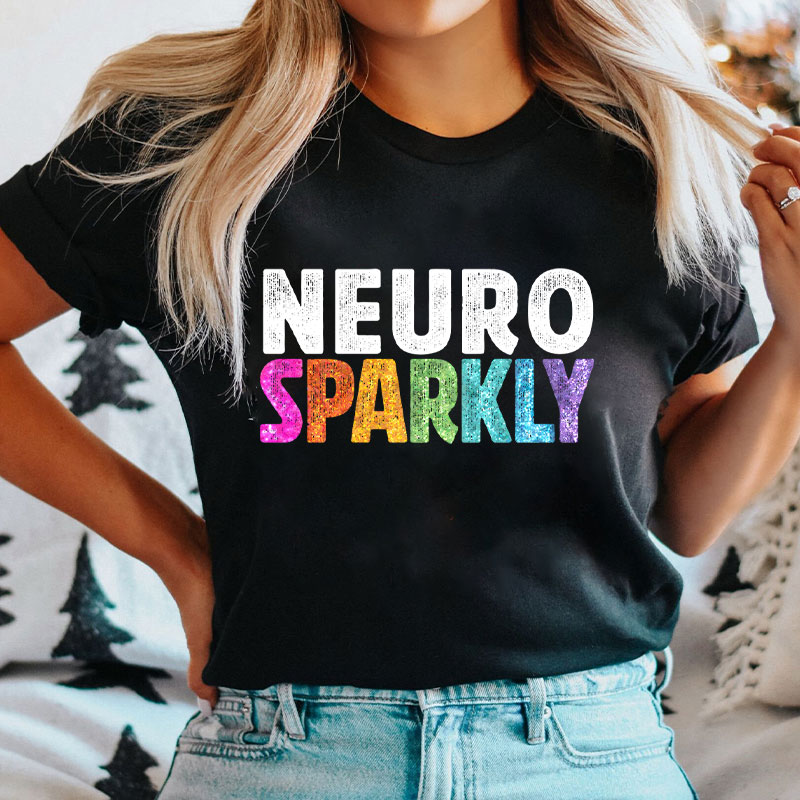 Neuro Sparkly Nurse T-Shirt