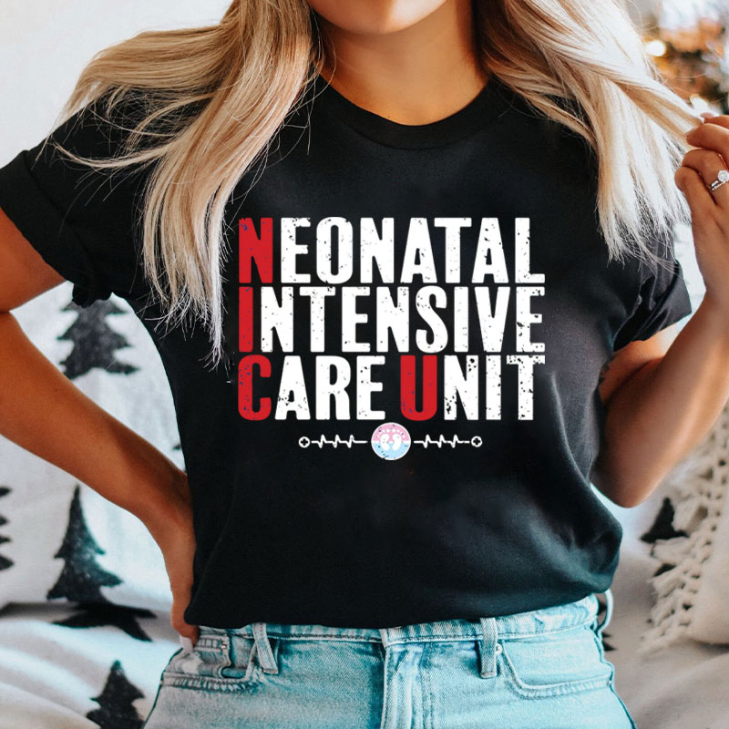 Neonatal Intensive Care Unit NICU Nurse T-Shirt