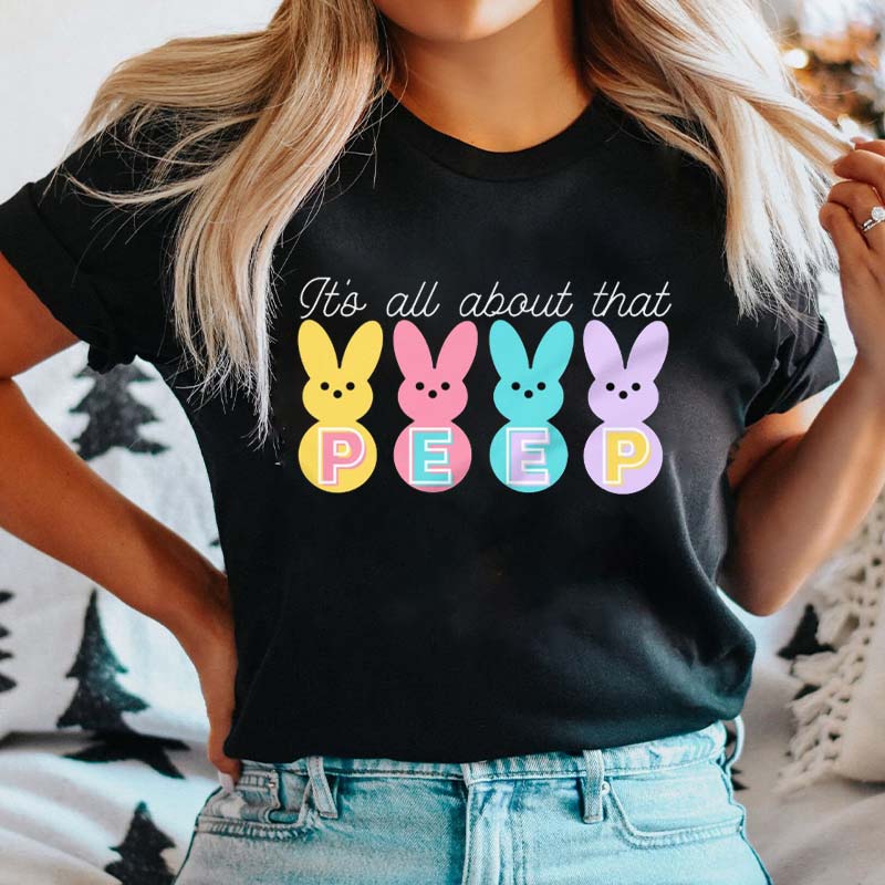 It's All About That Peeps Nurse T-Shirt
