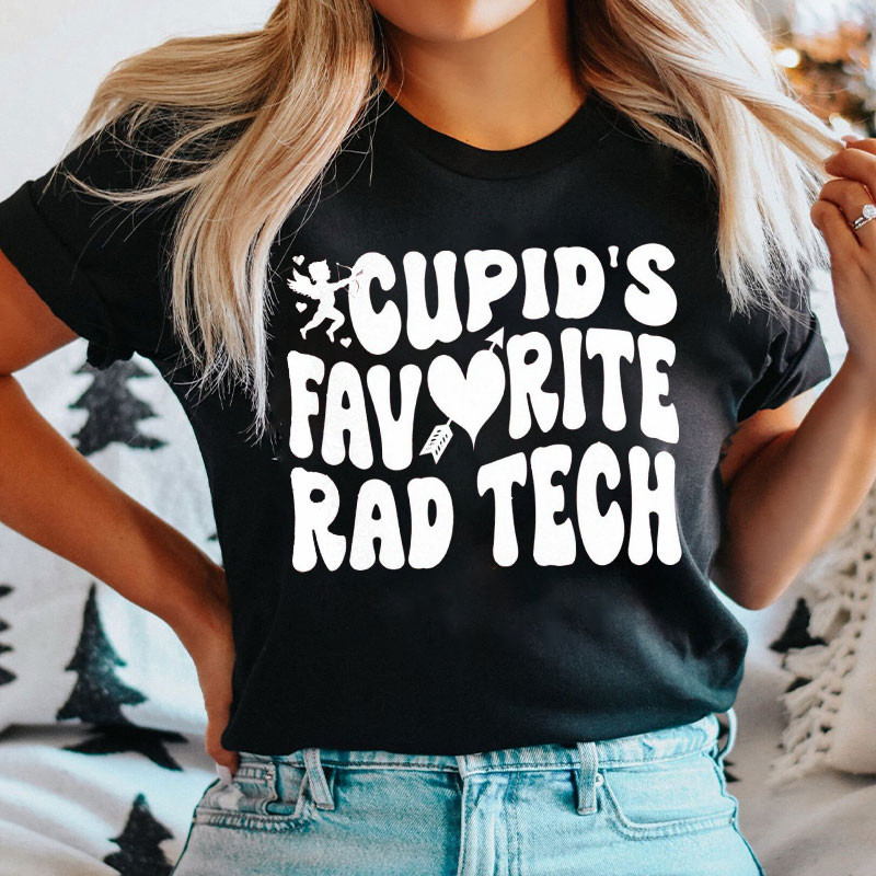 Cupid's Favorite Rad Tech Nurse T-Shirt